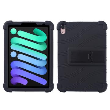 Capa de silicone para iPad Mini (2021) com suporte para os pés