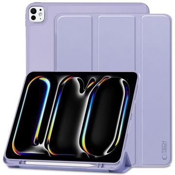 Capa dobrável com três dobras para caneta Tech-Protect SmartCase para iPad Pro 11 (2024) - Violeta