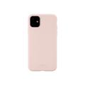 Capa de silicone Holdit para iPhone 11 - rosa brilhante