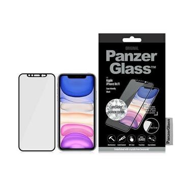 Protetor de Ecrã PanzerGlass Case Friendly Swarovski CamSlider para iPhone 11/XR - Borda Preta