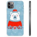 Capa de TPU para iPhone 11 Pro Max  - Urso de Natal