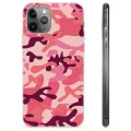 Capa de TPU para iPhone 11 Pro Max  - Camuflagem Rosa