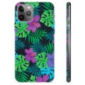 Capa de TPU para iPhone 11 Pro Max  - Flores Tropicais