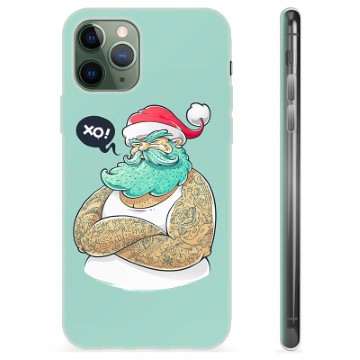 Capa de TPU para iPhone 11 Pro  - Pai Natal Moderno