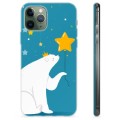 Capa de TPU para iPhone 11 Pro  - Urso Polar