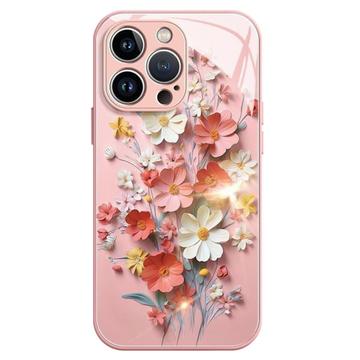 Capa híbrida para iPhone 12/12 Pro Buquê de flores - Rosa