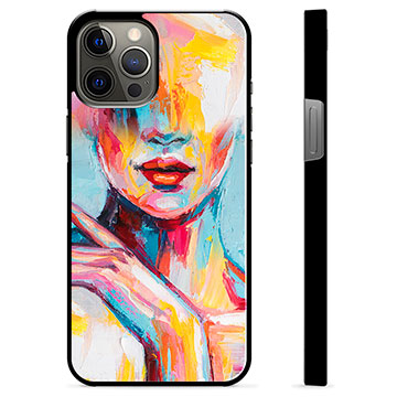 Capa Protectora - iPhone 12 Pro Max - Retrato Abstrato