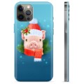 Capa de TPU para iPhone 12 Pro Max  - Porquinho de Inverno