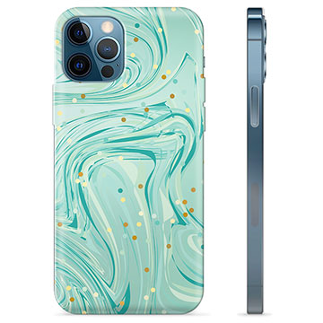 Capa de TPU para iPhone 12 Pro  - Hortelã Verde