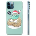 Capa de TPU para iPhone 12 Pro  - Pai Natal Moderno