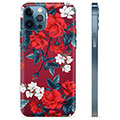 Capa de TPU para iPhone 12 Pro  - Flores Vintage