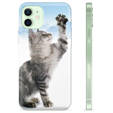 Capa de TPU para iPhone 12  - Gato