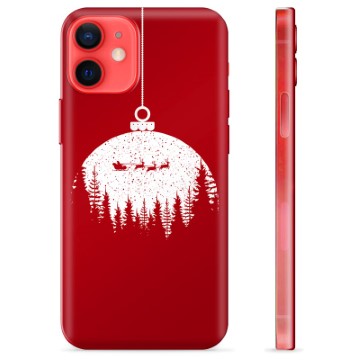 Capa de TPU para iPhone 12 mini  - Bola de Natal