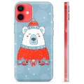 Capa de TPU para iPhone 12 mini  - Urso de Natal