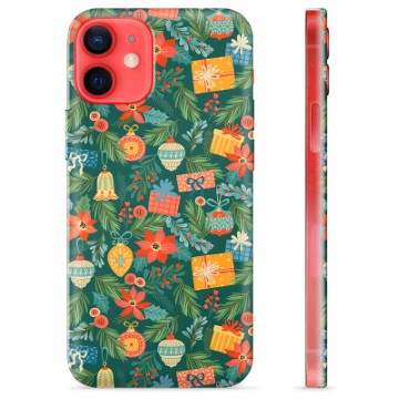 Capa de TPU para iPhone 12 mini  - Decoração de Natal