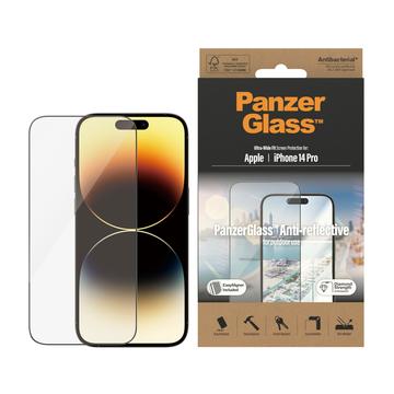 Protetor de Ecrã PanzerGlass Ultra-Wide Fit Anti-Reflective EasyAligner para iPhone 14 Pro - Preto