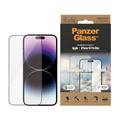 Protetor de Ecrã PanzerGlass Ultra-Wide Fit Anti-Reflective EasyAligner para iPhone 14 Pro Max - Preto