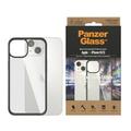 Capa Antibacteriana PanzerGlass ClearCase para iPhone 13/14/15 - Preto / Transparente