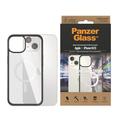 Capa antibacteriana PanzerGlass ClearCase MagSafe para iPhone 13/14/15 - Preto / Transparente