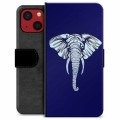 Bolsa tipo Carteira - iPhone 13 Mini - Elefante