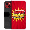 Bolsa tipo Carteira - iPhone 13 Mini - Super Mãe