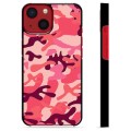 Capa Protectora - iPhone 13 Mini - Camuflagem Rosa