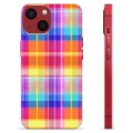 Capa de TPU - iPhone 13 Mini - Camisa de Flanela