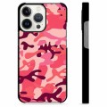 Capa Protectora - iPhone 13 Pro - Camuflagem Rosa