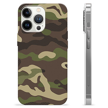 Capa de TPU - iPhone 13 Pro - Camuflagem