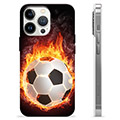 Capa de TPU - iPhone 13 Pro - Chama do Futebol