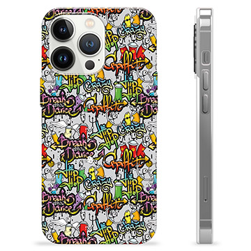 Capa de TPU - iPhone 13 Pro - Graffiti