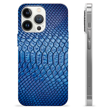 Capa de TPU - iPhone 13 Pro - Couro