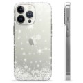 Capa de TPU - iPhone 13 Pro - Flocos de Neve