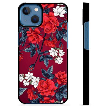 Capa Protectora - iPhone 13 - Flores Vintage