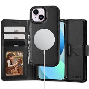 Capa para carteira 2 em 1 Tech-Protect para iPhone 13 - Compatível com Magsafe - Preto