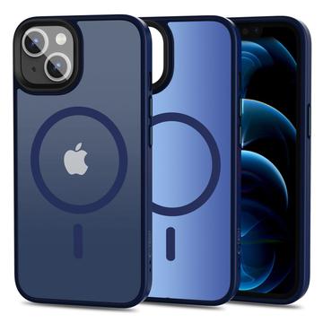 Capa Magmat Tech-Protect para iPhone 13 - Compatível com MagSafe - Azul Fosco