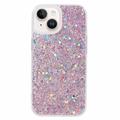 Capa de TPU Glitter Flakes para iPhone 14