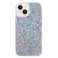 Capa de TPU Glitter Flakes para iPhone 14