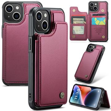 Capa Caseme C22 para iPhone 14 Plus Carteira para cartões RFID