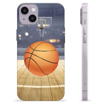 Capa de TPU - iPhone 14 Plus - Basquetebol