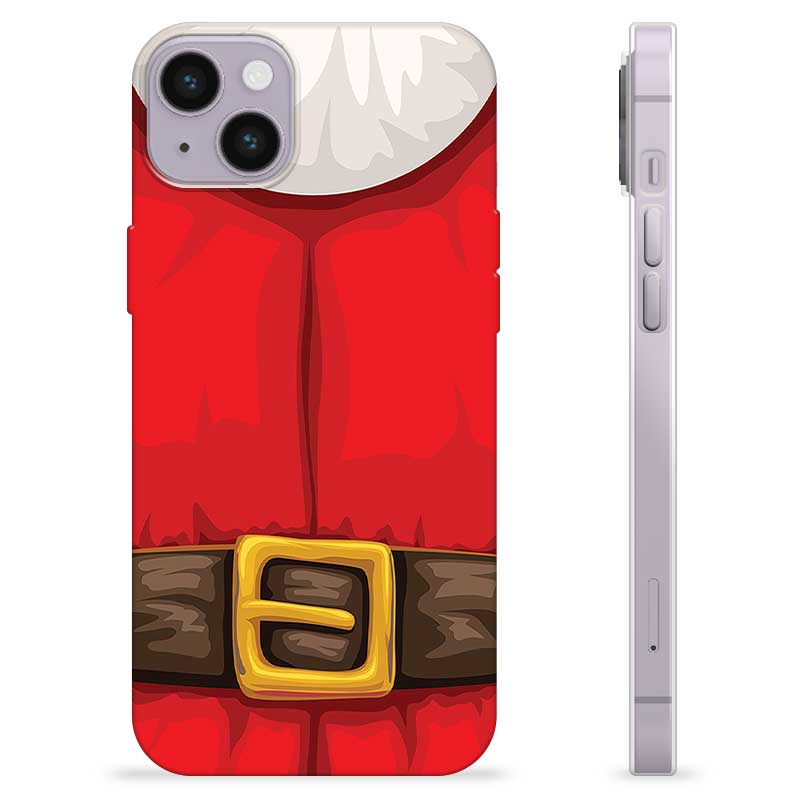 Capa de TPU - iPhone 14 Plus - Fato Do Pai Natal