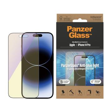 Protetor de Ecrã PanzerGlass Ultra-Wide Fit Anti-Blue Light EasyAligner para iPhone 14 Pro