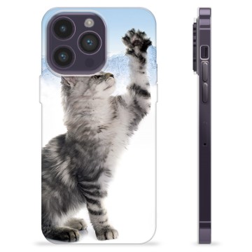 Capa de TPU - iPhone 14 Pro Max - Gato