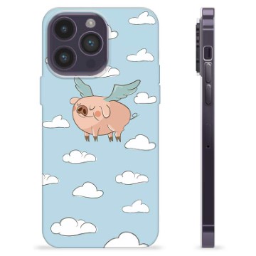 Capa de TPU - iPhone 14 Pro Max - Porco Voador