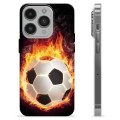 Capa de TPU - iPhone 14 Pro - Chama do Futebol