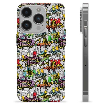 Capa de TPU - iPhone 14 Pro - Graffiti