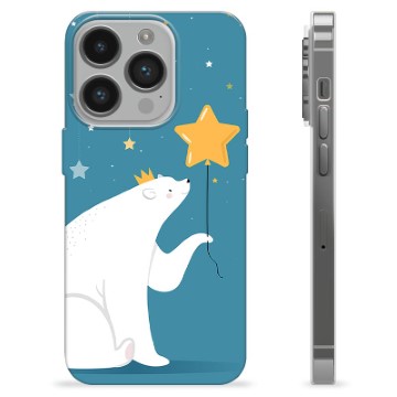 Capa de TPU - iPhone 14 Pro - Urso Polar