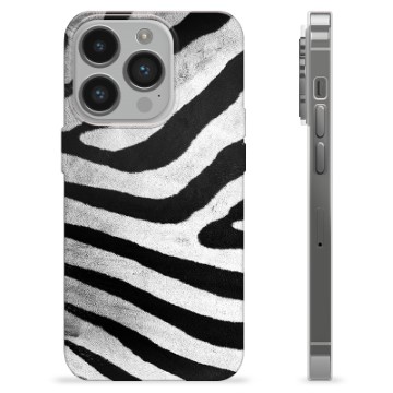 Capa de TPU - iPhone 14 Pro - Zebra