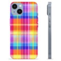 Capa de TPU - iPhone 14 - Camisa de Flanela