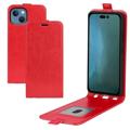 Bolsa Flip Vertical para iPhone 14 - Vermelho